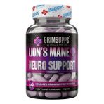 Grimlabs Grımsupps Lıon's Mane Neuro Support L-Theanıne & N-Acetyl Tyrosıne 60 Tablets - Aromasız
