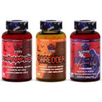 Grimlabs Ultra Shred Trio Seti (Yohimbin+ Shredder Fat Burner + Cardarine) - Aromasız