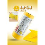 Grimor Life 4 Adet 10'lu Rulo %100 Mikrofiber Kopar Kullan Çok Amaçlı Temizlik Bezi - Ekonomik Ve Pratik Hijyen