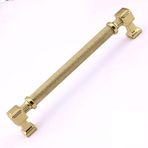Grip Desenli Gold Altın Metal Kulp 192 Mm Mobilya Çekmece Mutfak Dolabı Dolap Modern Kapak Kulpları