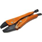 Grip-On Düz Çeneli Ayarlı Pense 143 mm - Siyah - Turuncu