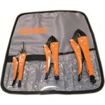 Grip-On Genel Servis Seti 3 Parça - Siyah - Turuncu