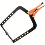 Grip-On Uzun & Geniş C-Tip Klamp 500 mm - Siyah - Turuncu
