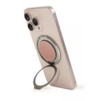 Gripfit Premium Serisi 360 Manyetik Telefon Tutucu Ve Standlı Kevlar Karbon Ve Alüminyum Yüzük Pink