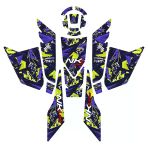 Grippatch Cf Moto 250 Nk (2023) Uyumlu 15 Parça Tank Pad Seti Gc17-R2