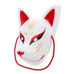 GRIRIW Samuray Maskesi Japon Maskesi Kawaii Maskesi Maske Cadılar Bayramı Maskesi Maske Parti Kostümleri