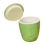 GRIRIW Vintage Stil Seramik Saklama Kavanozu 100ml Porselen Çay Kavanozu Kapaklı Çay Kahve Ve Baharatlar Için