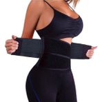Gri/siyah Miss Belt Göbek Bel Basen Inceltici Korse - 1 Adet - Standart