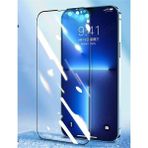 Gritty Iphone 13 Full Premium Tam Kaplayan Kırılmaz Cam Ekran Koruyucu Film - --