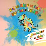 Großes Dinosaurier-Malbuch für Kinder: 50 spannende Bilder zum Ausmalen