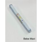 Grogren Kurdele 10 mm ( 1 cm ) / 10 Metre - Bebe Mavi