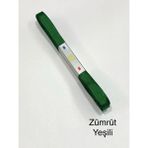 Grogren Kurdele 10 mm ( 1 cm ) / 10 Metre - Zümrüt Yeşili