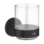 Grohe 1022562430 Essentials Mat Siyah Diş Fırçalık