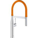 Grohe 124974 Turuncu Essence New Tek Kumandalı Eviye Bataryası