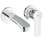 Grohe 19571002 Eurostyle Cosmopolitan İki Delikli Duvardan Lavabo Bataryası