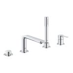 Grohe 19577001 Lineare Dört Delikli Küvet Bataryası