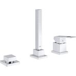 Grohe 19966000 Eurocube 3 Delikli Küvet Bataryası
