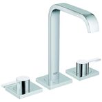 Grohe 20188000 Allure Krom 3 Delikli Ankastre Lavabo Bataryası