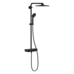 Grohe 22120KF0 Euphoria Smartcontrol System 310 Duo Duvara Monte Phantom Black Termostatik Bataryalı Duş Sistemi