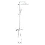 Grohe 26689001 Tempesta System 250 Cube Duvara Monte Termostatik Bataryalı Duş Sistemi