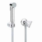 Grohe 27514001 Tempesta-f 1 Akışlı Duvar Askısı ve Ara Musluk Taharet Spreyi
