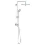 GROHE 27867001 Retro-Fit Euphoria 25 İnç Duş Sistemi, 2.5 GPM, Starlight Krom