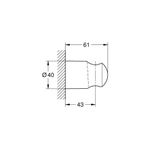 Grohe 28605000 Relexa Sabit El Duş Askısı