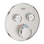 Grohe 29119DC0 Grohtherm Smart Control Çift Valfli Akış Kontrollü Ankastre Termostatik Duş Bataryası