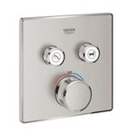 Grohe 29124DC0 Smartcontrol Çift Valfli Akış Kontrollü Ankastre Termostatik Duş Bataryası