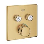 Grohe 29124GN0 Grohtherm Smart Control Brushed Cool Sunrise Çift Valfli Ankastre Termostatik Duş Bataryası