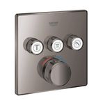 Grohe 29126A00 Smartcontrol Üç Valfli Akış Kontrollü Ankastre Termostatik Duş Bataryası