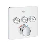 Grohe - 29157LS0 Grohtherm Smartcontrol Üç Valfli Akış Kontrollü, Ankastre Termostatik Duş Bataryası