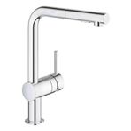 Grohe 30274000 Minta Tek Kumandalı Spiralli Eviye Bataryası