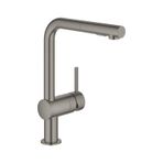 Grohe 30274al0 Minta Tek Kumandalı Eviye Bataryası Siyah
