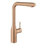 Grohe 30504DL0 Spiralli 2 Fonk Essence Brushed Warm Sunset Turucu Eviye Bataryası