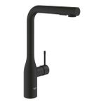 Grohe 30504KF0 Siyah Essence Tek Kumandalı Eviye Bataryası