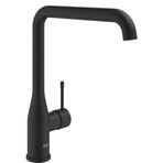 Grohe 30505KF0 Siyah Döner Borulu Essence Phantom Black Eviye Bataryası