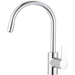 Grohe 31126004 Eurostyle Krom Spiralli Eviye Bataryası