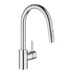 Grohe 31481001 Eurocosmo Krom Spiralli Eviye Bataryası