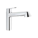 Grohe 32257002 2 Fonksiyonlu Eurodisc Krom Spiralli Eviye Bataryası