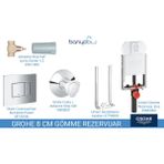 Grohe 38729000 Uniset 8 cm İnce Tip 8 cm Gömme Rezervuar