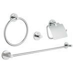 Grohe 40776001 Essentials Dörtlü Banyo Aksesuar Seti