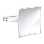 Grohe 40808000 Krom Selection Cube Duvara Monte Makyaj Aynası