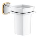 Grohe 40909LG0 Grandera Seramik Fırçalık ve Tutacağı