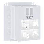 Grohe 40911000 Gömme Rezervuar Küçük Kapak Şablonu