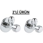 Grohe Ara Musluk (1/2 Giriş, 3/8 Çıkışlı) - 2'li Paket - Krom