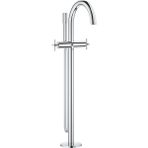 Grohe Ayaklı Yerden Küvet Bataryası Atrio Krom - 25044003 - None - Renkli