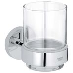 Grohe Essentials 40447001 Krom Diş Fırçalık Seti