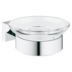 Grohe Essentıals Cube Sabunluk Şeffaf