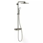 Grohe Euphoria Smartcontrol 310 Duo Duş Sistemi Duvara Monte Termostatik Bataryalı Duş Sistemi Brushed Hard Graphite - 26507AL0